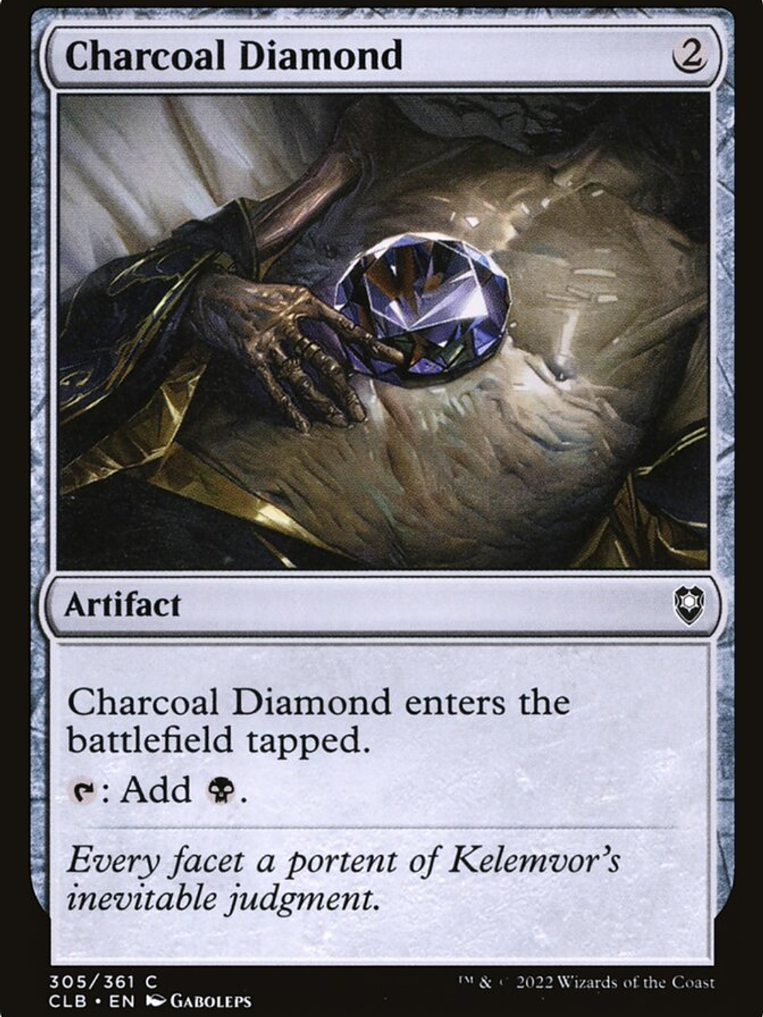 Charcoal Diamond (Commander Legends: Battle for Baldur's Gate) 1