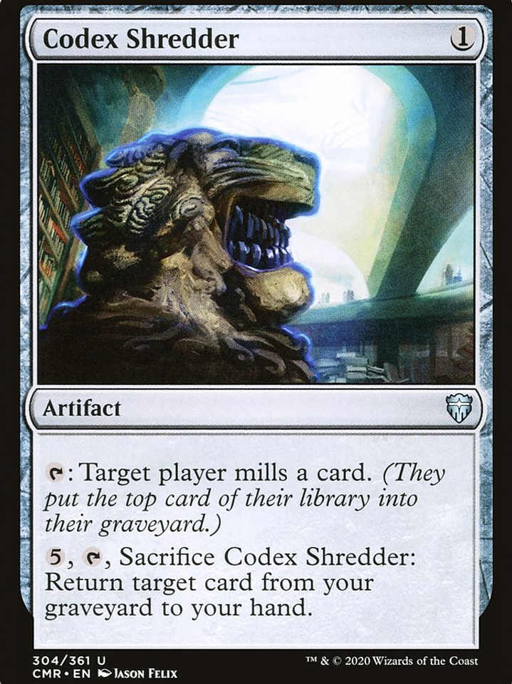 Codex Shredder (Commander Legends) 1