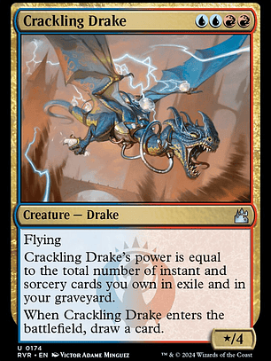 Crackling Drake (Ravnica Remastered)
