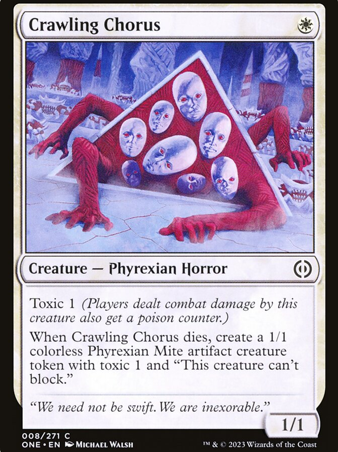 Crawling Chorus (Phyrexia: All Will Be One) 1