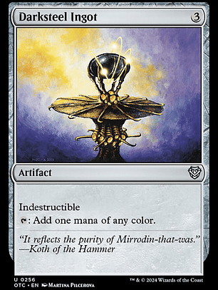 Darksteel Ingot (Outlaws of Thunder Junction Commander)