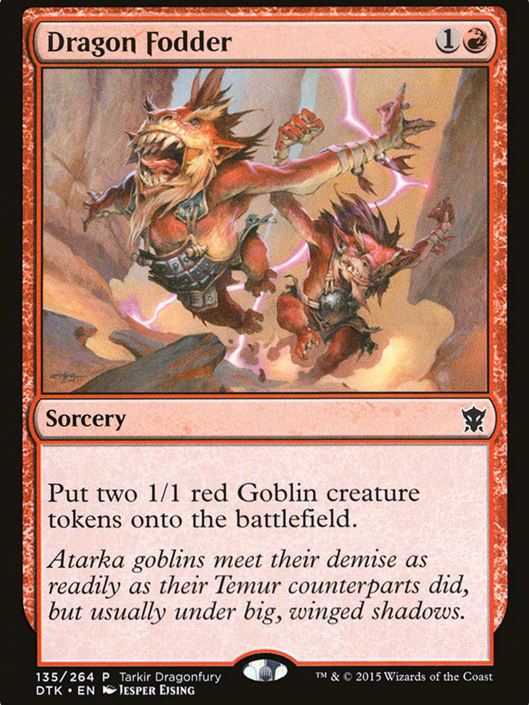 Dragon Fodder (Tarkir Dragonfury) 1