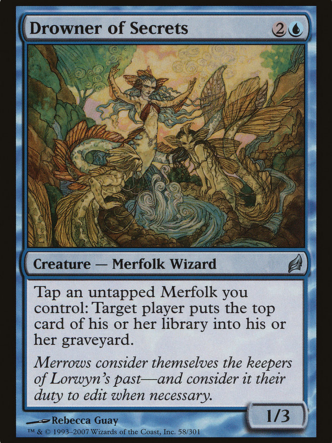 Drowner of Secrets (Lorwyn) 1