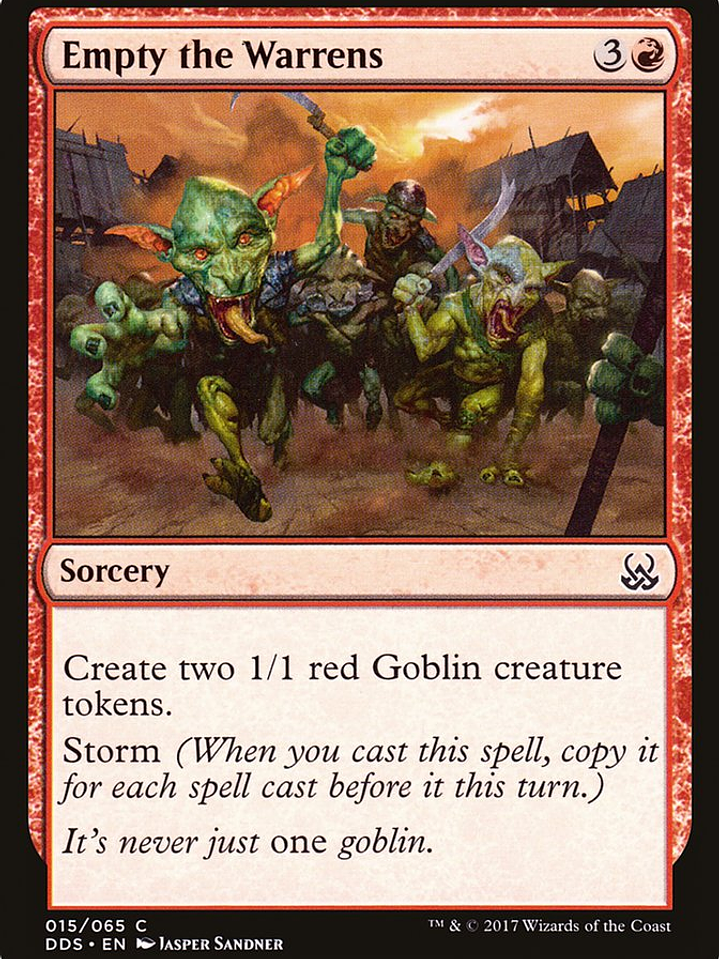 Empty the Warrens (Duel Decks: Mind vs. Might) 1