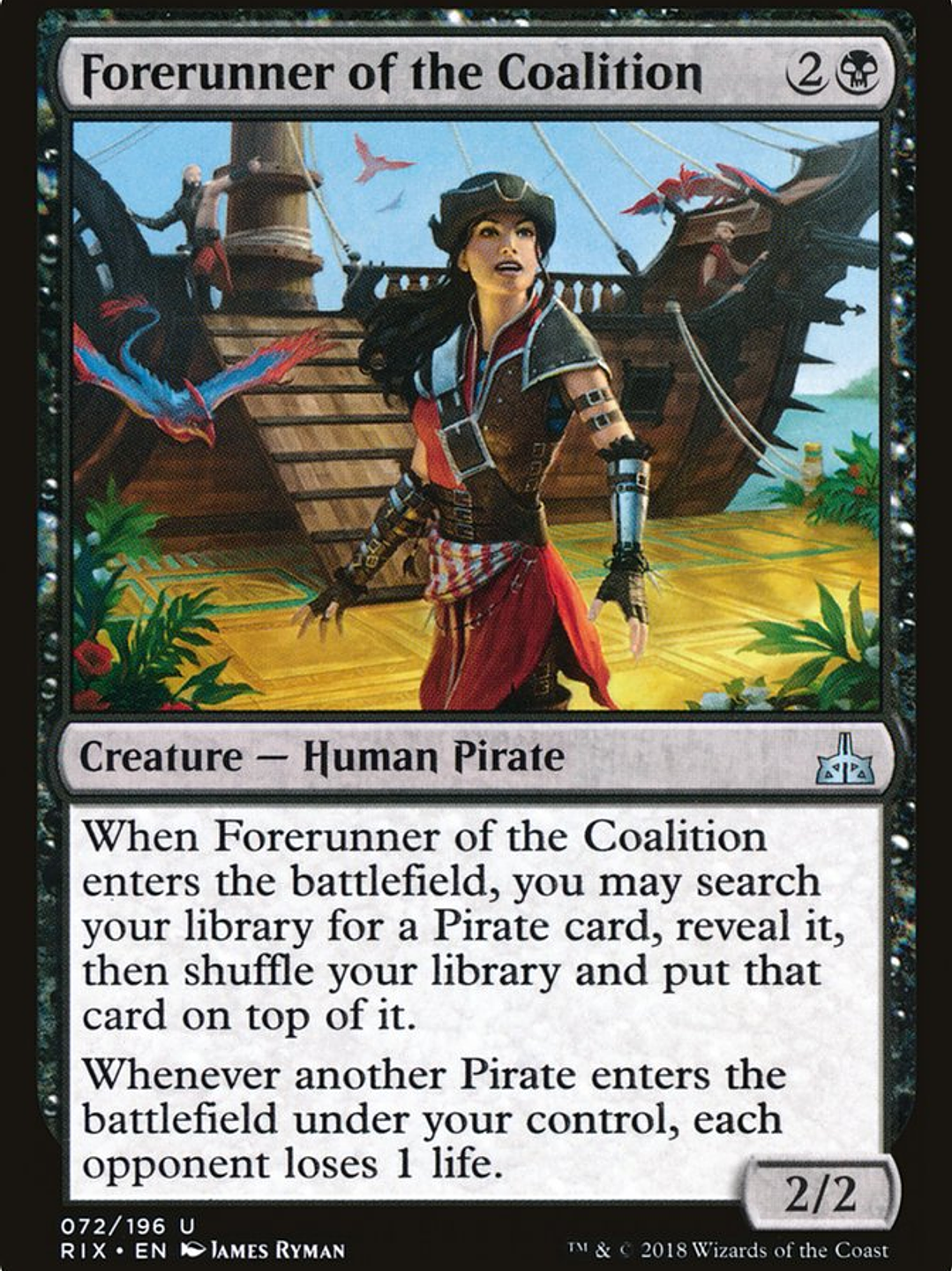 Forerunner of the Coalition (Rivals of Ixalan) 1