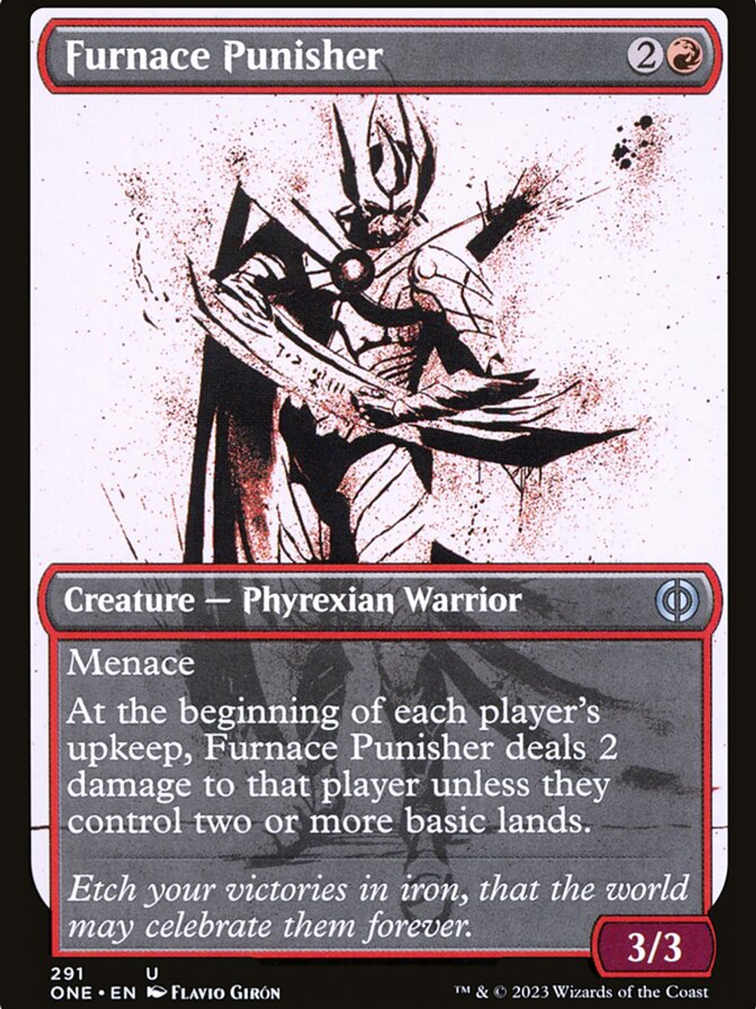 Furnace Punisher (Phyrexia: All Will Be One) 1