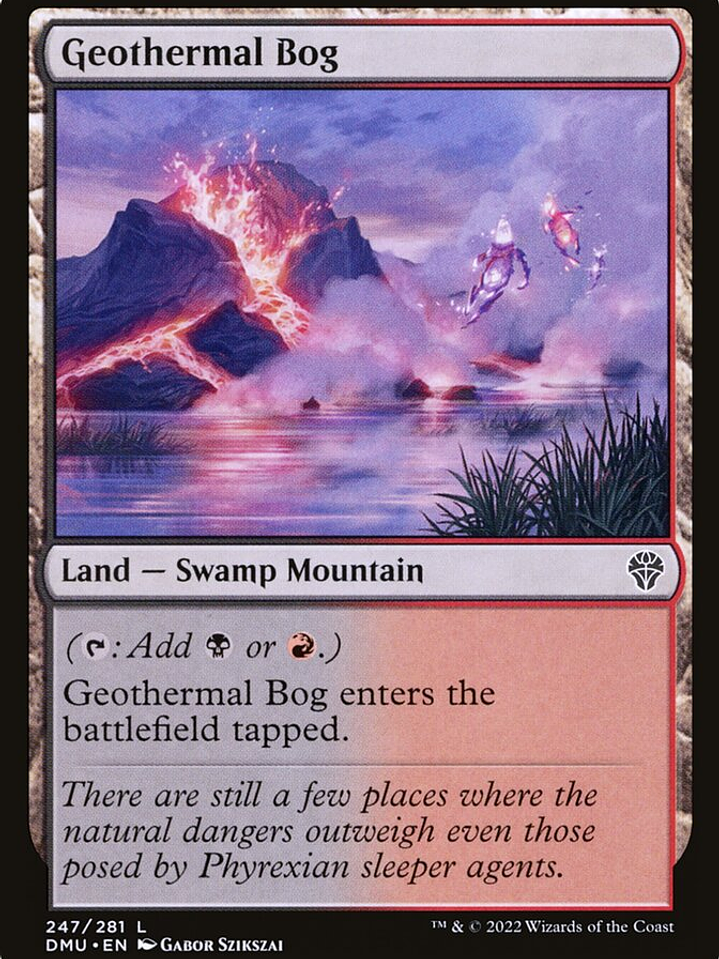 Geothermal Bog (Dominaria United) 1