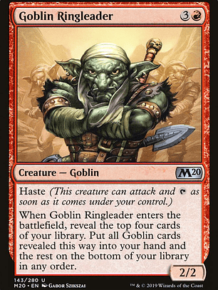 Goblin Ringleader (Core Set 2020)