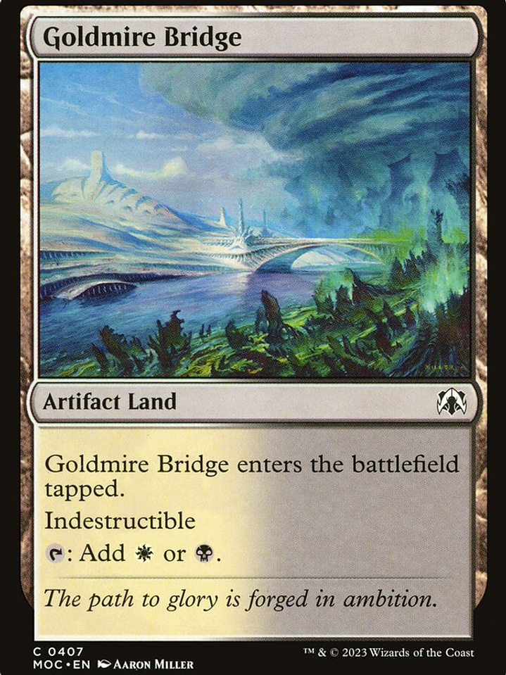 Goldmire Bridge (March of the Machine Commander) 1