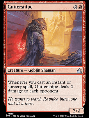 Guttersnipe (Ravnica Remastered)