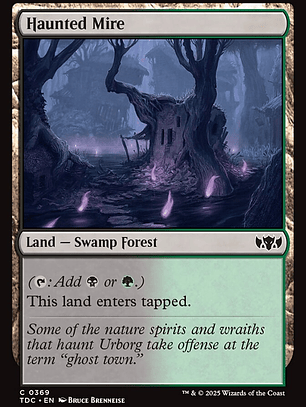 Haunted Mire (Tarkir: Dragonstorm Commander)
