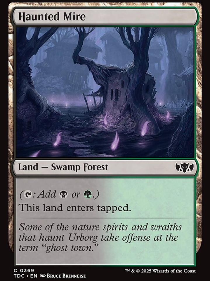 Haunted Mire (Tarkir: Dragonstorm Commander) 1