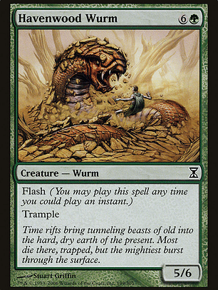 Havenwood Wurm (Time Spiral)