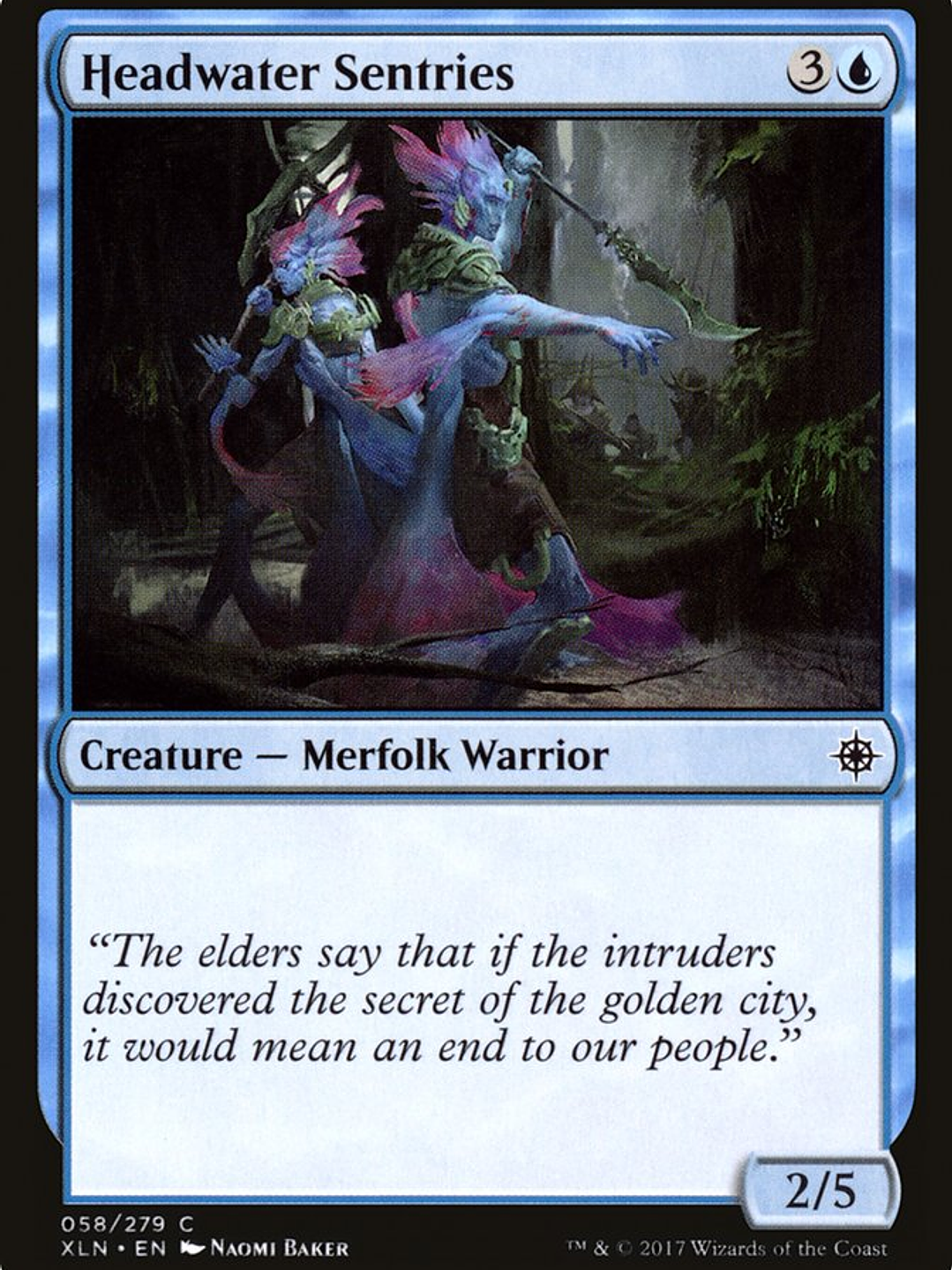 Headwater Sentries (Ixalan) 1