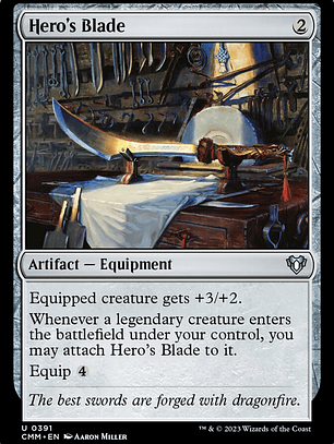 Hero's Blade (Commander Masters)