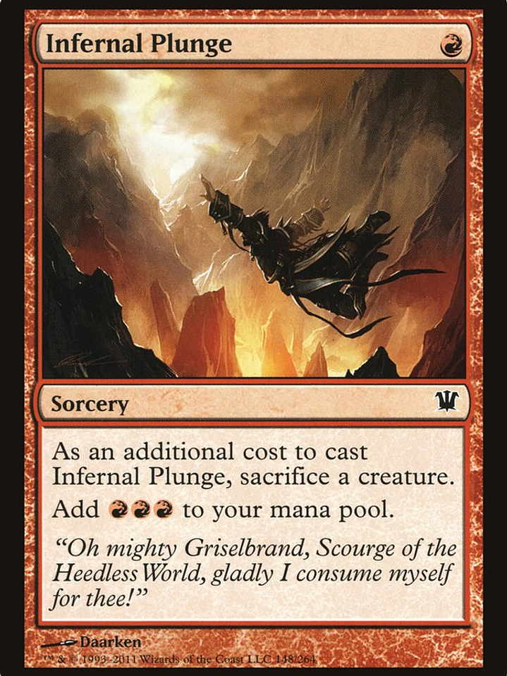 Infernal Plunge (Innistrad) 1