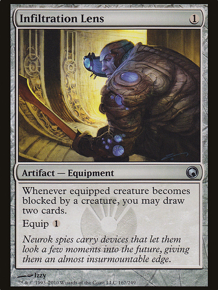 Infiltration Lens (Scars of Mirrodin) 1
