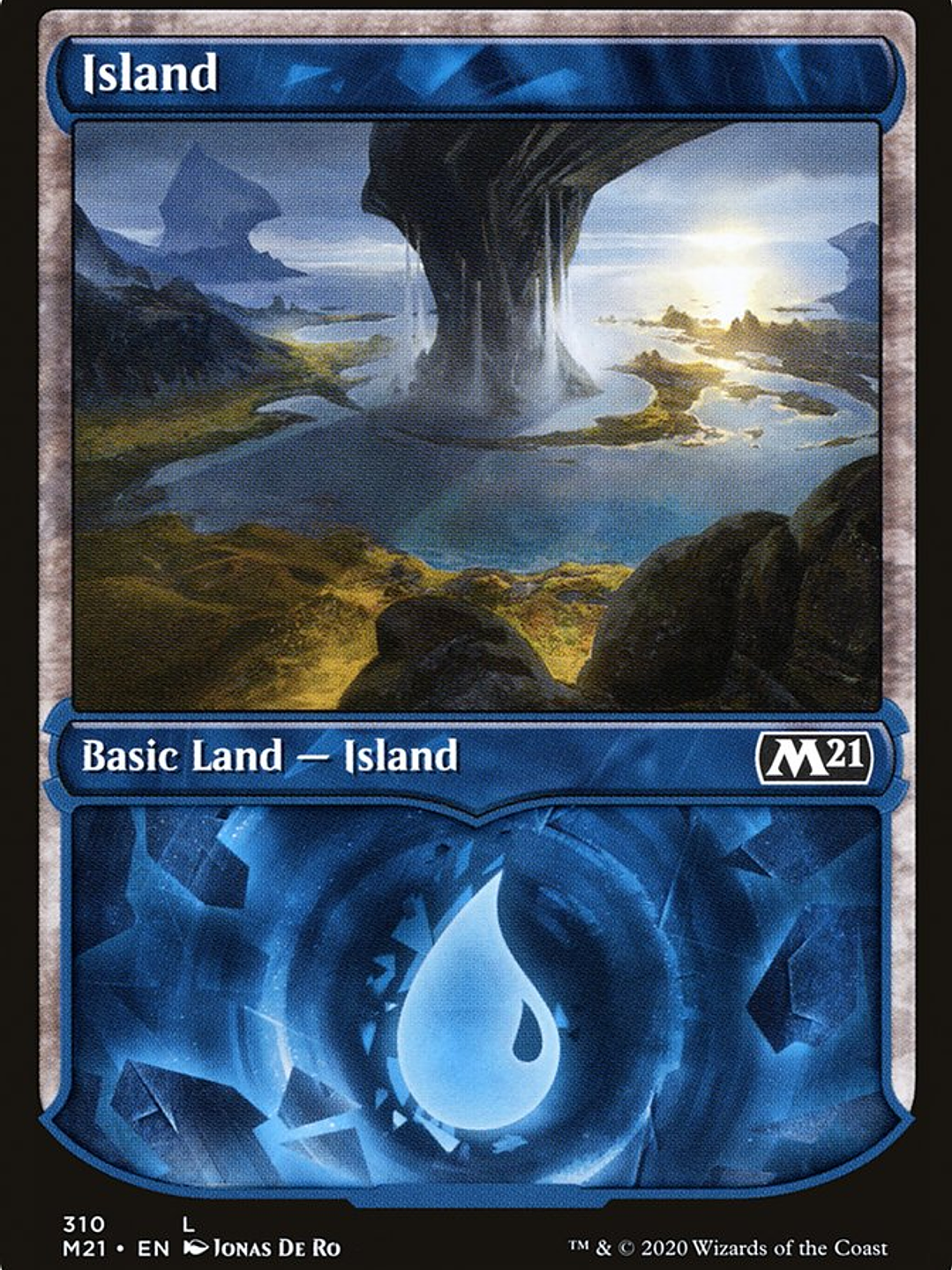 Island (Core Set 2021) 1