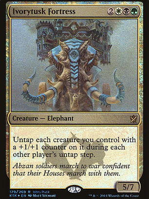 Ivorytusk Fortress (Khans of Tarkir Promos)