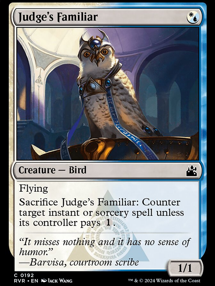 Judge's Familiar (Ravnica Remastered) 1