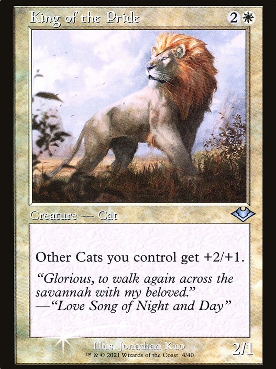 King of the Pride (Modern Horizons 1 Timeshifts) 1