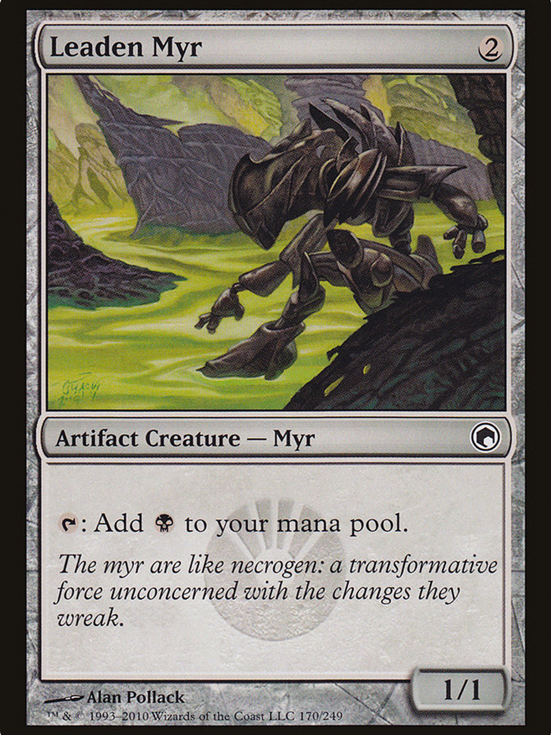 Leaden Myr (Scars of Mirrodin) 1