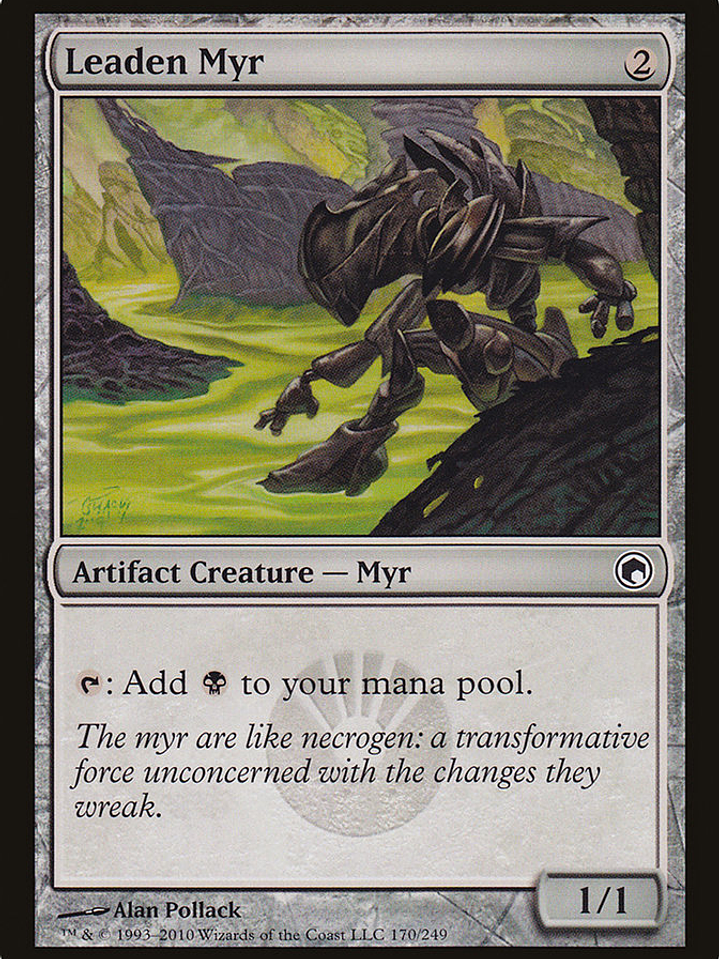 Leaden Myr (Scars of Mirrodin) 1