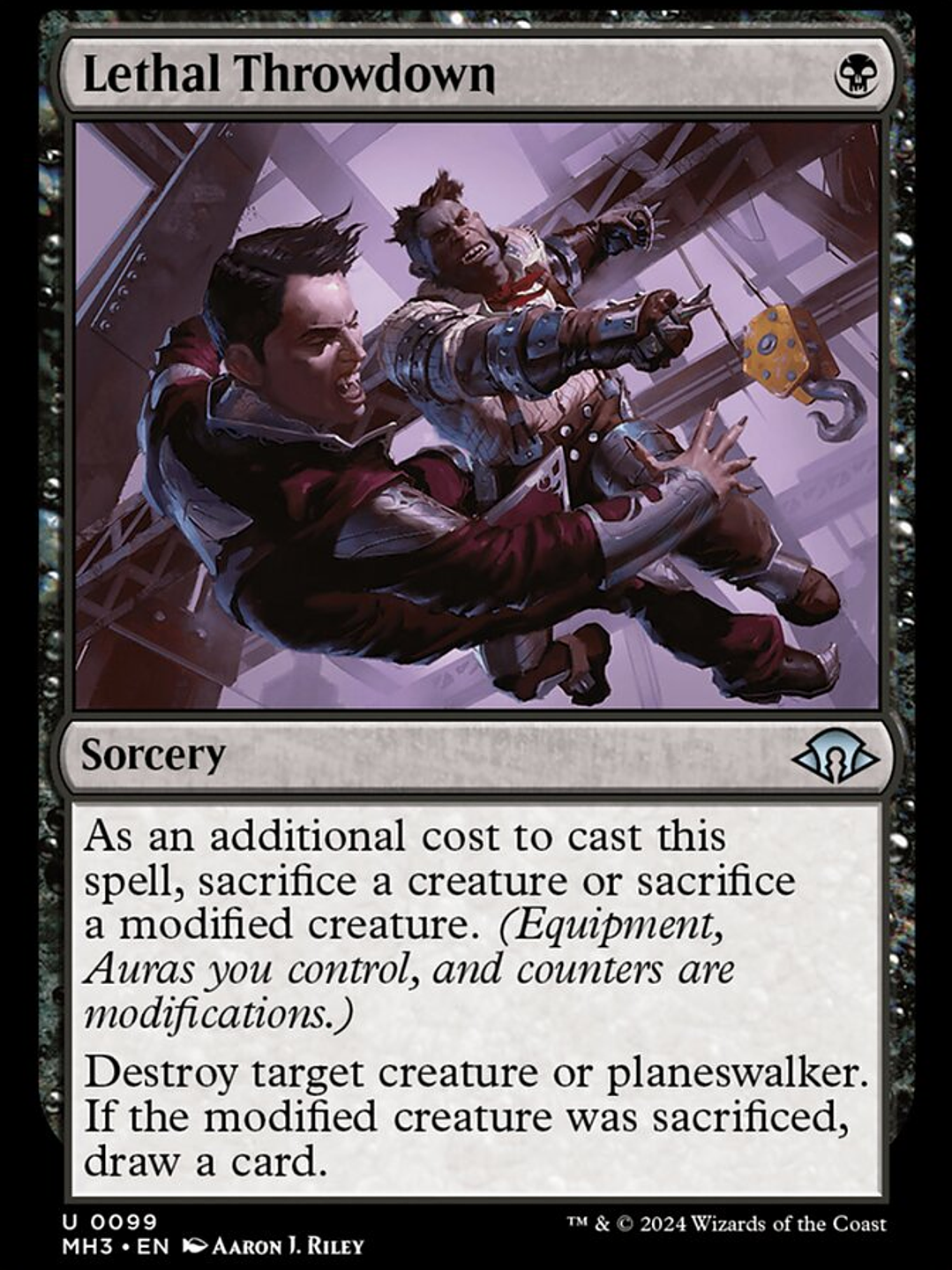 Lethal Throwdown (Modern Horizons 3) 1