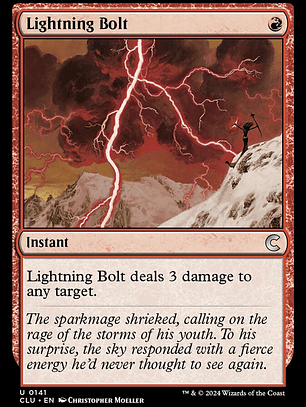 Lightning Bolt (Ravnica: Clue Edition)