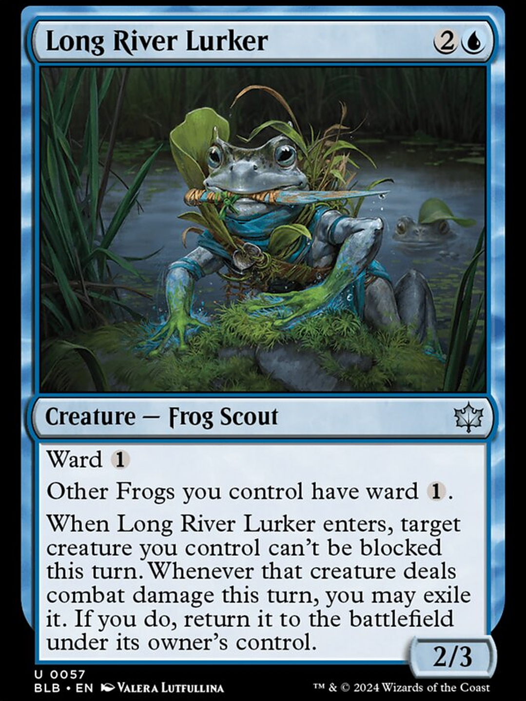 Long River Lurker (Bloomburrow) 1