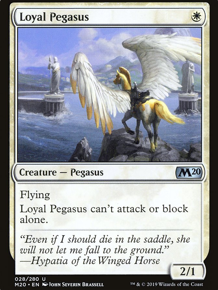 Loyal Pegasus (Core Set 2020) 1