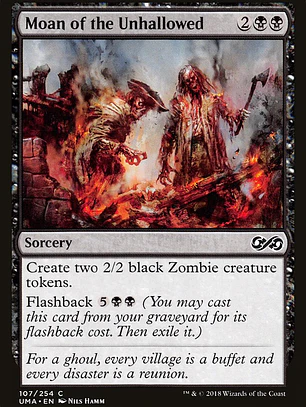 Moan of the Unhallowed (Ultimate Masters)