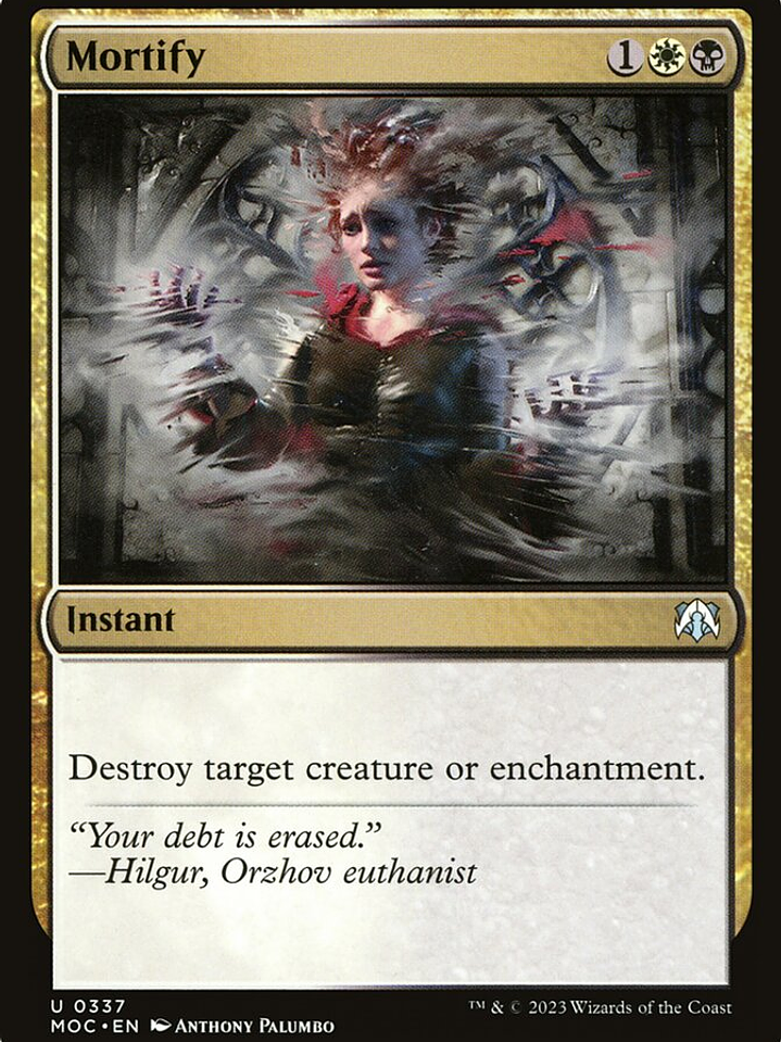 Mortify (March of the Machine Commander) 1