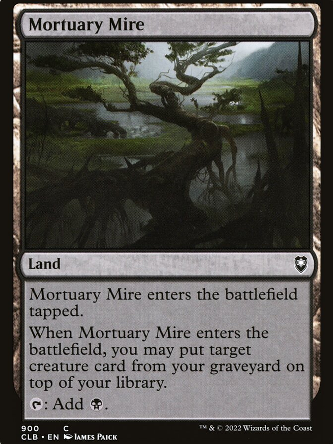 Mortuary Mire (Commander Legends: Battle for Baldur's Gate) 1