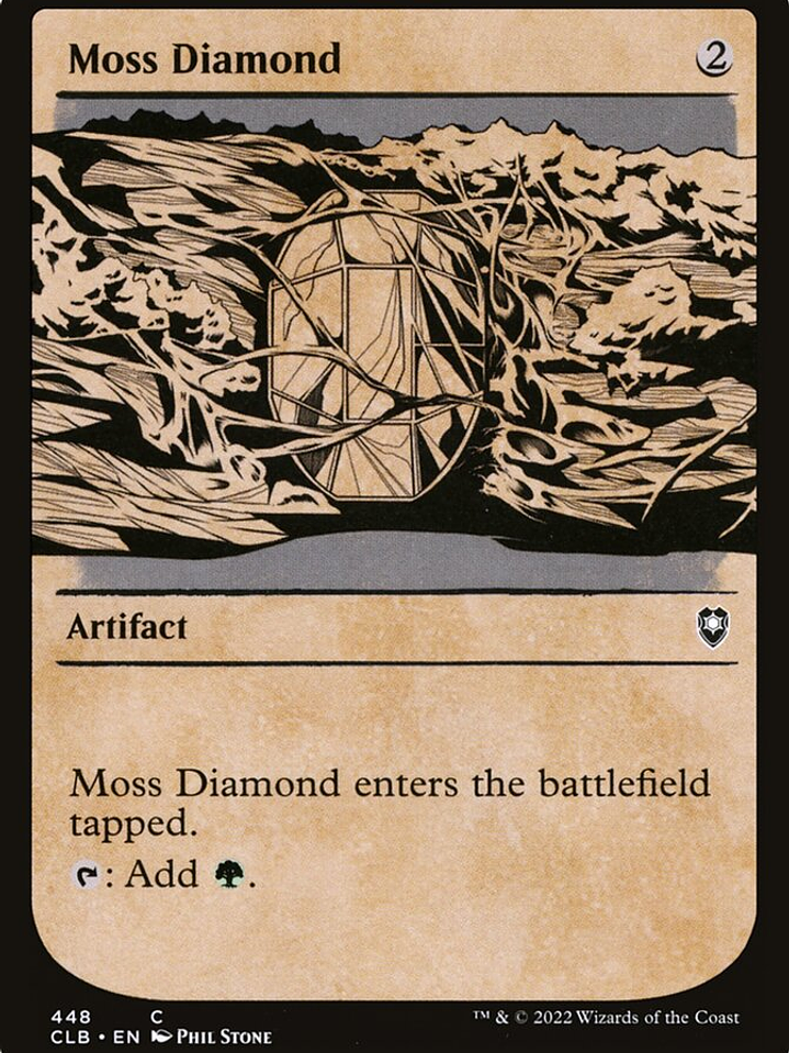Moss Diamond (Commander Legends: Battle for Baldur's Gate) 1