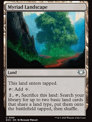 Myriad Landscape (Edge of Eternities Commander)