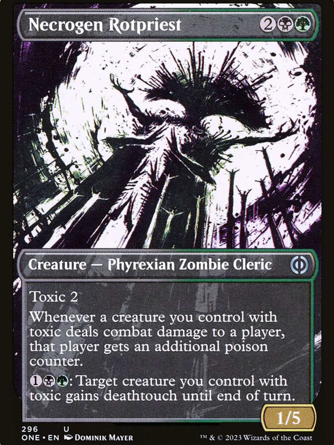 Necrogen Rotpriest (Phyrexia: All Will Be One) 1