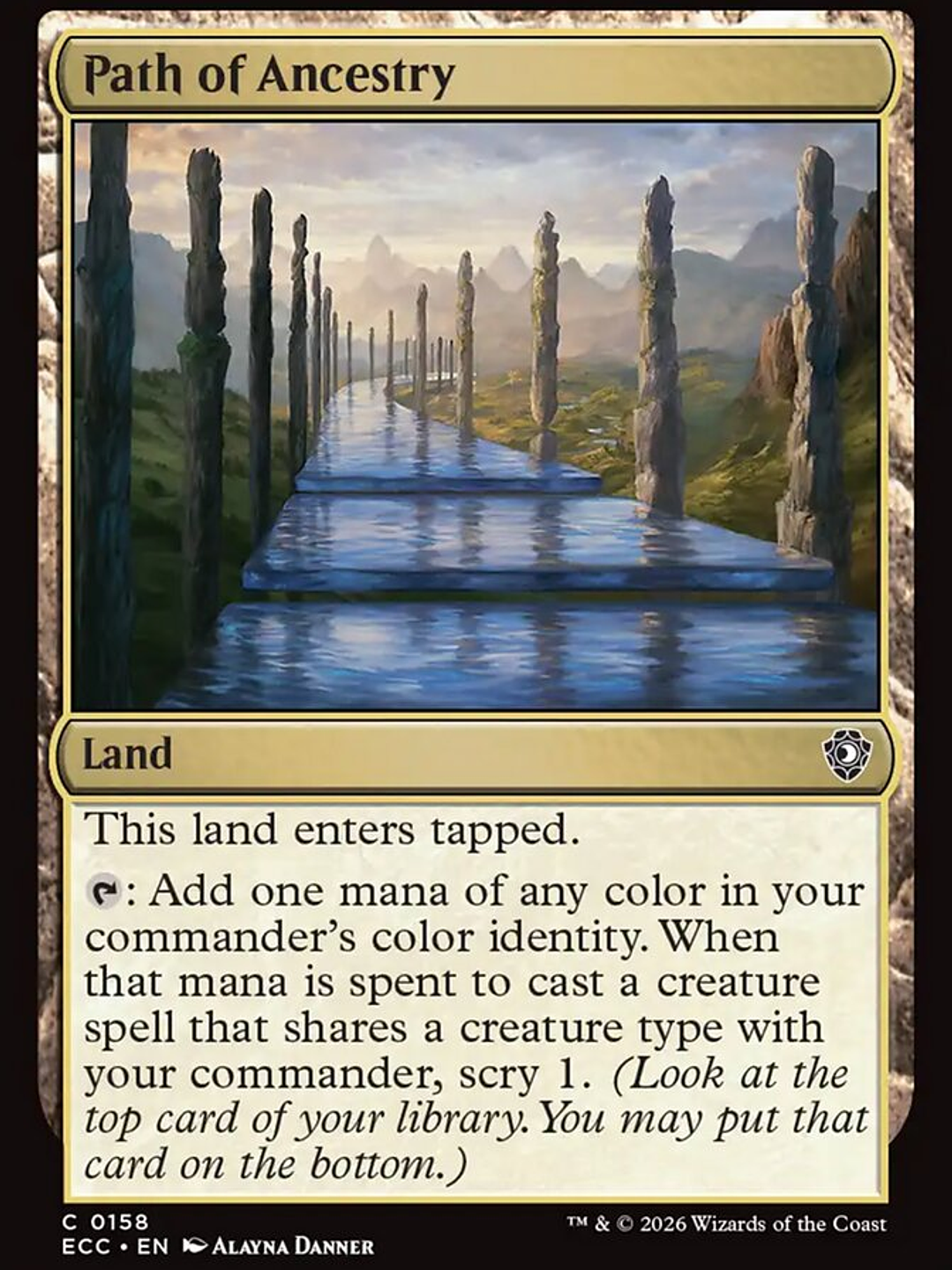 Path of Ancestry (Lorwyn Eclipsed Commander) 1