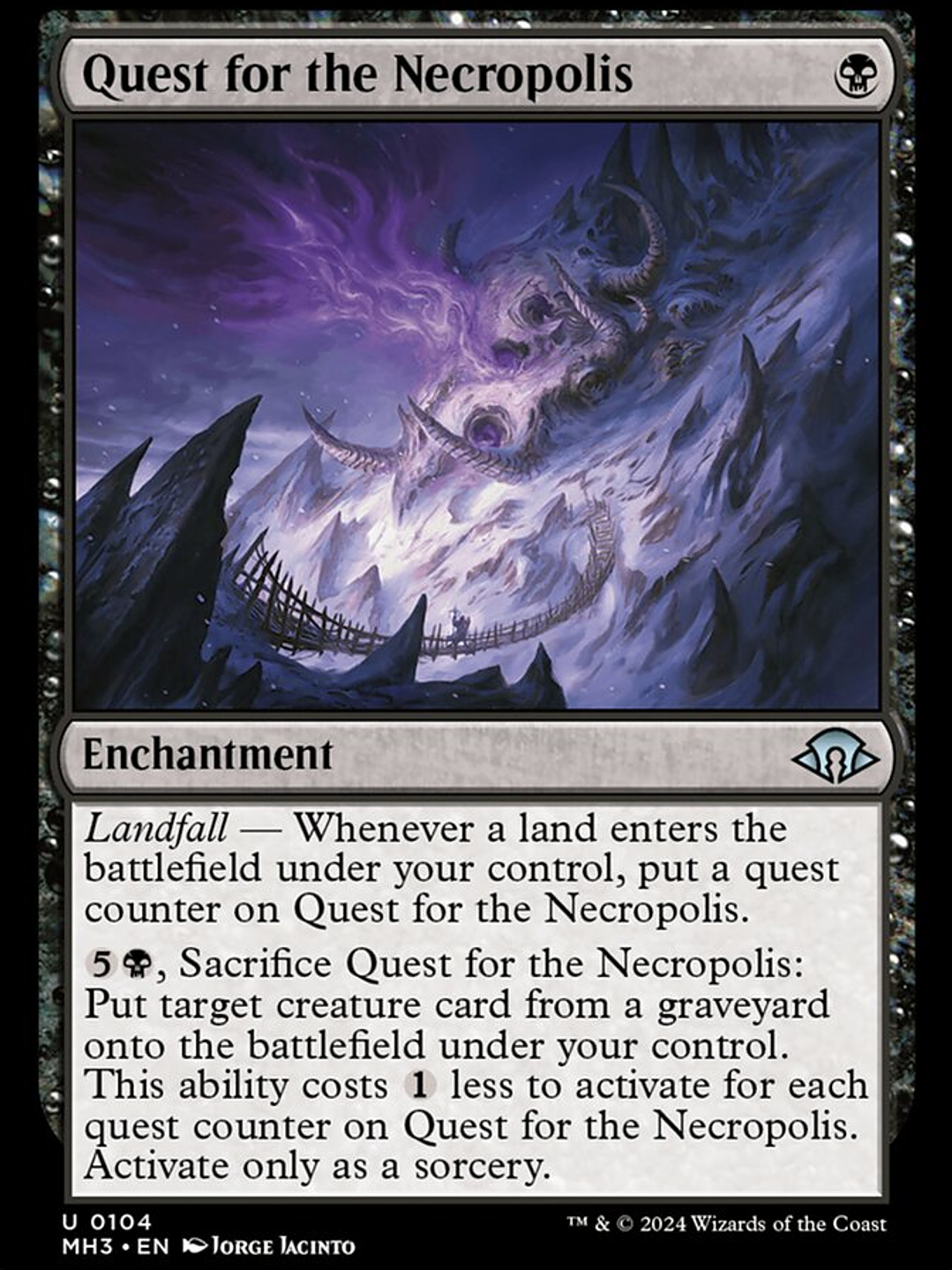 Quest for the Necropolis (Modern Horizons 3) 1