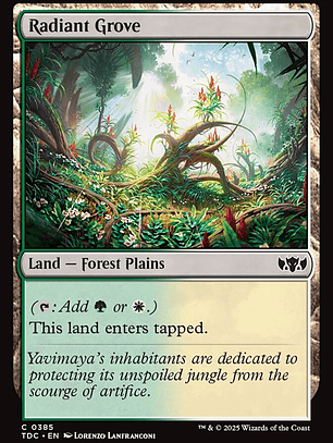 Radiant Grove (Tarkir: Dragonstorm Commander)