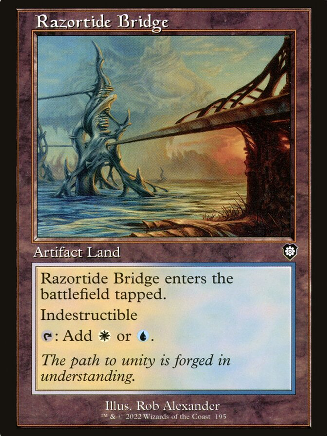 Razortide Bridge (The Brothers' War Commander) 1