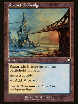 Razortide Bridge (The Brothers' War Commander)