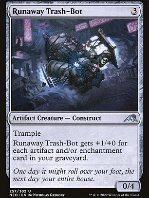 Runaway Trash-Bot (Kamigawa: Neon Dynasty)