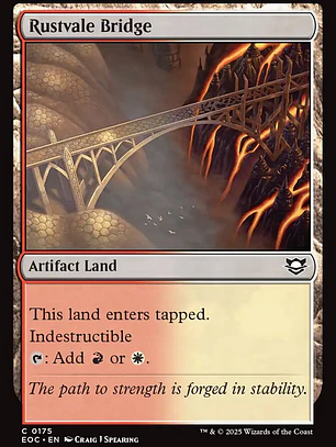 Rustvale Bridge (Edge of Eternities Commander)
