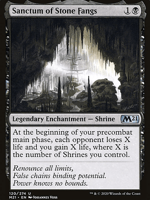 Sanctum of Stone Fangs (Core Set 2021)
