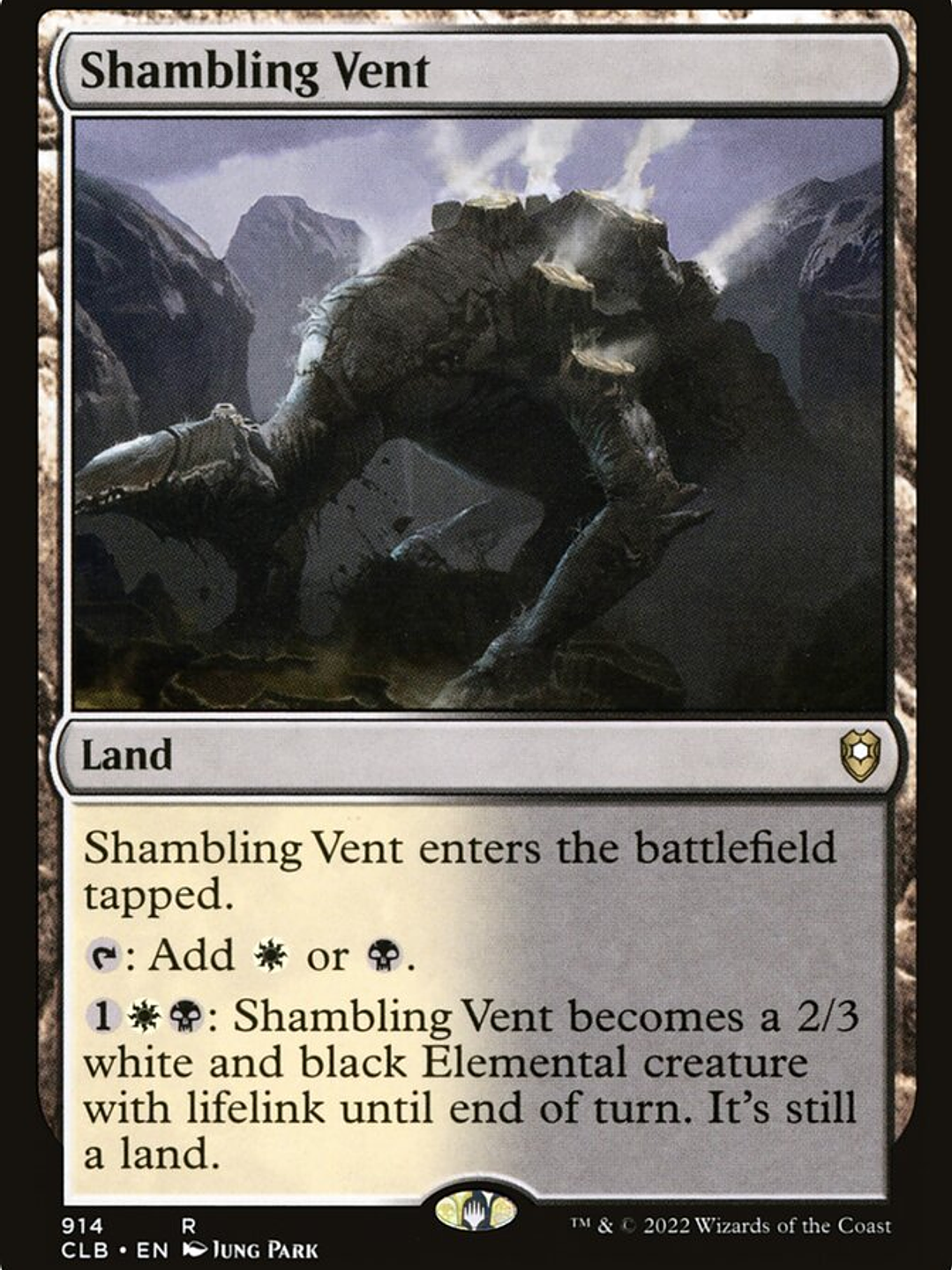 Shambling Vent (Commander Legends: Battle for Baldur's Gate) 1