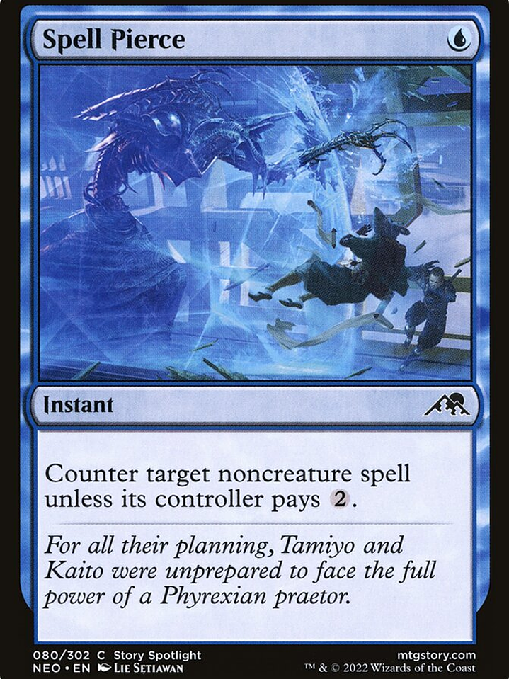 Spell Pierce (Kamigawa: Neon Dynasty) 1