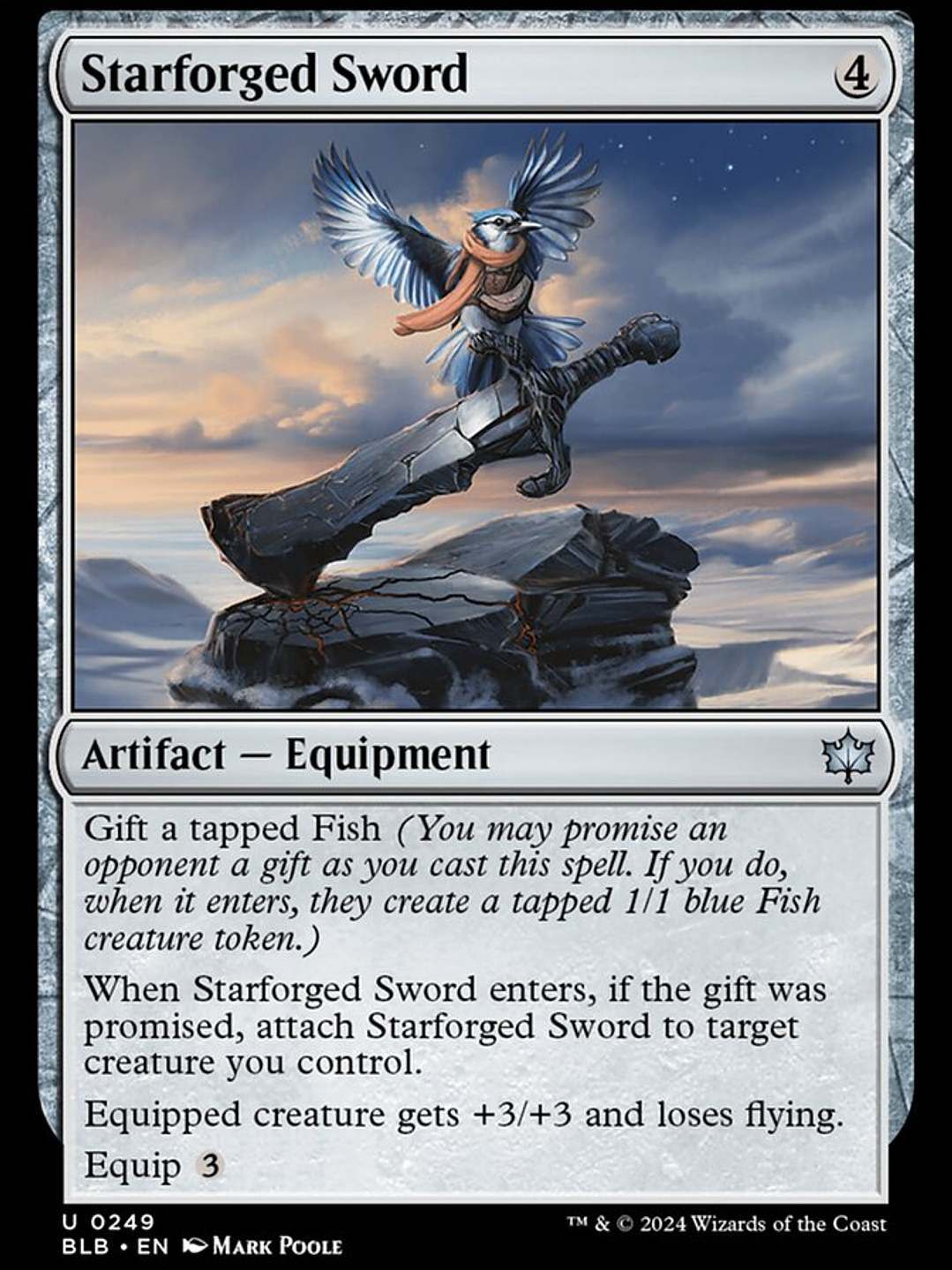 Starforged Sword (Bloomburrow) 1