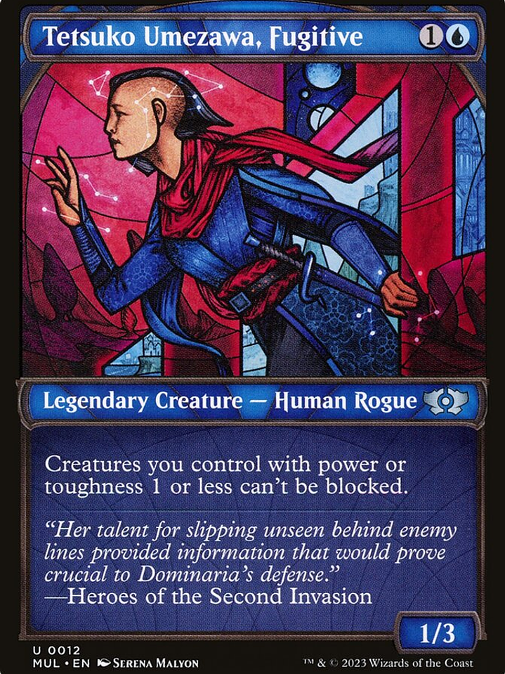 Tetsuko Umezawa, Fugitive (Multiverse Legends) 1