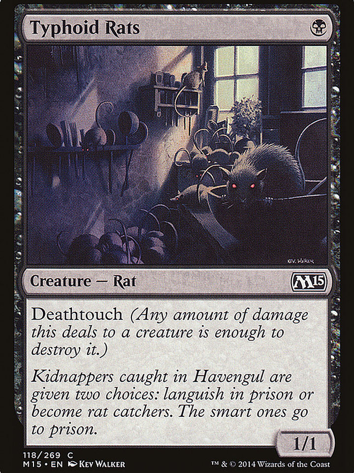 Typhoid Rats (Magic 2015) 1